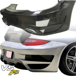 VSaero FRP TART GT Rear Bumper 1pc for Porsche 911 Turbo (997) 2009-2012 image - 2
