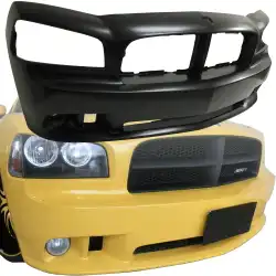 FRP SRT-8 Front Bumper 1pc > Dodge Charger 2006-2010 image - 16
