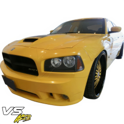 VSaero FRP SRT-8 Front Bumper 1pc for Dodge Charger 2006-2010 image - 19