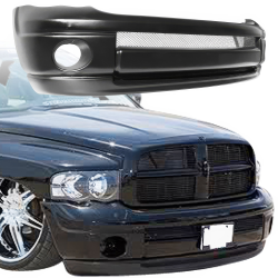 VSaero FRP RT Rumble Style Front Bumper 1pc for Dodge Ram 1500 2002-2005 image - 1