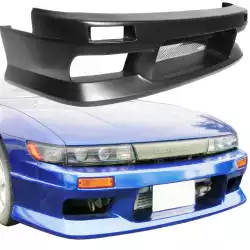 FRP MSPO v2 Front Bumper > Nissan Silvia (S13) 1989-1994 image - 1