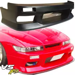 FRP MSPO v2 Front Bumper > Nissan Silvia (S13) 1989-1994 image - 17