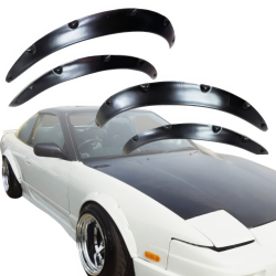 VSaero FRP DAT Wide Body Fender Flares 4pc for Nissan 240SX 1989-1994 image - 8