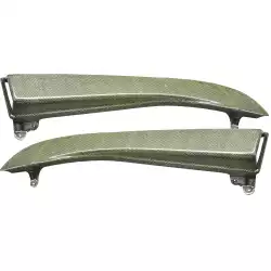 Carbon Yellow Black Twill DRAC Inspection Panel Scoops > Toyota MR2 (SW20) 1991-1995 image - 1