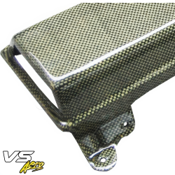 VSaero Carbon Yellow Black Twill DRAC Inspection Panel Scoops for Toyota MR2 (SW20) 1991-1995 image - 2