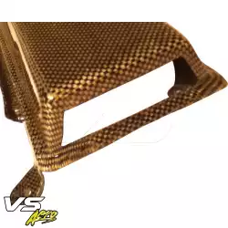 Carbon Yellow Black Twill DRAC Inspection Panel Scoops > Toyota MR2 (SW20) 1991-1995 image - 9