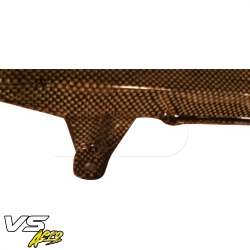 VSaero Carbon Yellow Black Twill DRAC Inspection Panel Scoops for Toyota MR2 (SW20) 1991-1995 image - 13
