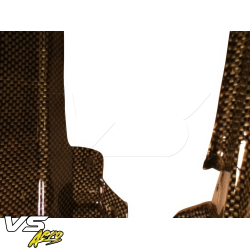 VSaero Carbon Yellow Black Twill DRAC Inspection Panel Scoops for Toyota MR2 (SW20) 1991-1995 image - 21