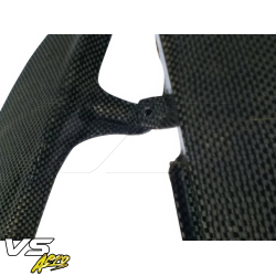 VSaero Carbon Yellow Black Twill DRAC Inspection Panel Scoops for Toyota MR2 (SW20) 1991-1995 image - 22