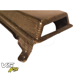 VSaero Carbon Yellow Black Twill DRAC Inspection Panel Scoops for Toyota MR2 (SW20) 1991-1995 image - 23