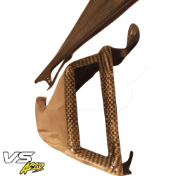 VSaero Carbon Yellow Black Twill DRAC Inspection Panel Scoops for Toyota MR2 (SW20) 1991-1995 image - 25