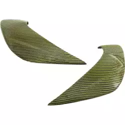 Carbon Yellow Black Twill SAR Side Scoops > Toyota MR2 (SW20) 1991-1995 image - 1