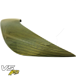 VSaero Carbon Yellow Black Twill SAR Side Scoops for Toyota MR2 (SW20) 1991-1995 image - 5
