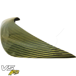 VSaero Carbon Yellow Black Twill SAR Side Scoops for Toyota MR2 (SW20) 1991-1995 image - 6