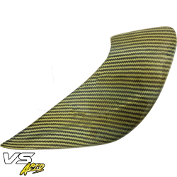 VSaero Carbon Yellow Black Twill SAR Side Scoops for Toyota MR2 (SW20) 1991-1995 image - 9