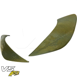 VSaero Carbon Yellow Black Twill SAR Side Scoops for Toyota MR2 (SW20) 1991-1995 image - 10