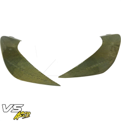 VSaero Carbon Yellow Black Twill SAR Side Scoops for Toyota MR2 (SW20) 1991-1995 image - 11