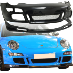 VSaero FRP GT3 RS Front Bumper 2pc for Porsche 911 (997) 2005-2012 image - 1