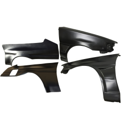 VSaero FRP JBLO Wide Body Fenders Set 4pc 20/40mm for Toyota Corolla (AE86) Levin 1984-1987 > 3dr Hatch image - 1