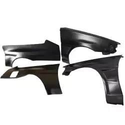 FRP JBLO Wide Body Fenders Set 4pc 20/40mm > Toyota Corolla (AE86) Levin 1984-1987 > 3dr Hatch image - 1