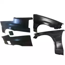 FRP JBLO Wide Body Fenders Set 4pc 20/40mm > Toyota Corolla (AE86) Levin 1984-1987 > 2dr Coupe image - 1