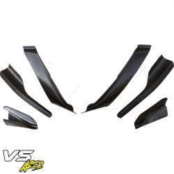 VSaero FRP TKYO v2 Wide Body Front Canards 6pc for Scion FR-S (ZN6) 2013-2016 image - 2