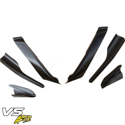VSaero FRP TKYO v2 Wide Body Front Canards 6pc for Scion FR-S (ZN6) 2013-2016 image - 3