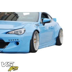 VSaero FRP TKYO v2 Wide Body Fender Flares (front) 4pc 45mm for Scion FR-S (ZN6) 2013-2016 image - 4