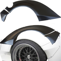 VSaero FRP TKYO v2 Wide Body Fender Flares (rear) 4pc 70mm for Scion FR-S (ZN6) 2013-2016 image - 25