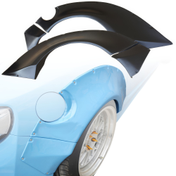 VSaero FRP TKYO v2 Wide Body Fender Flares (rear) 4pc 70mm for Scion FR-S (ZN6) 2013-2016 image - 1