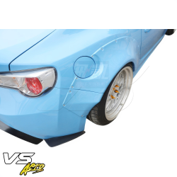 VSaero FRP TKYO v2 Wide Body Fender Flares (rear) 4pc 70mm for Scion FR-S (ZN6) 2013-2016 image - 2