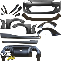 VSaero FRP TKYO v2 Wide Body Kit 19pc for Scion FR-S (ZN6) 2013-2016 image - 2