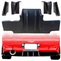 FRP RAME Diffuser 5pc > Nissan Skyline (R32) GTS 1990-1994 > 2dr Coupe image - 1