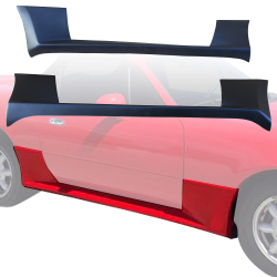 VSaero FRP RSAC Side Skirts for Mazda Miata MX-5 (NA) 1990-1997 image - 1