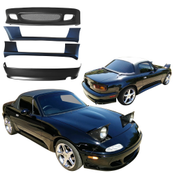 VSaero FRP RSAC Body Kit 4pc > Mazda Miata MX-5 (NA) 1990-1997 image - 3