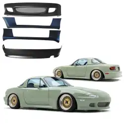 FRP RSAC Body Kit 4pc > Mazda Miata MX-5 (NA) 1990-1997 image - 1