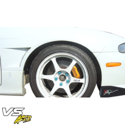 VSaero FRP MSPO Wide Body Fenders (front) 25mm for Nissan 240SX (S14) 1995-1996 image - 21