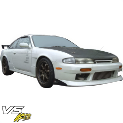 VSaero FRP MSPO Wide Body Fenders (front) 25mm for Nissan 240SX (S14) 1995-1996 image - 23