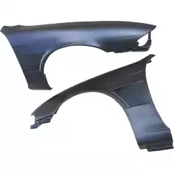 FRP MSPO Wide Body Fenders (front) 25mm > Nissan 240SX (S14) 1995-1996 image - 1