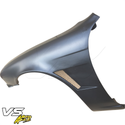 VSaero FRP MSPO Wide Body Fenders (front) 25mm for Nissan 240SX (S14) 1995-1996 image - 6