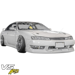 VSaero FRP MSPO Wide Body Fenders (front) 25mm for Nissan 240SX (S14) 1997-1998 image - 21