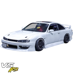 VSaero FRP MSPO Wide Body Fenders (front) 25mm for Nissan 240SX (S14) 1997-1998 image - 22