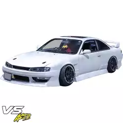FRP MSPO Wide Body Fenders (front) 25mm > Nissan 240SX (S14) 1997-1998 image - 22