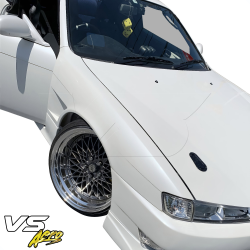 VSaero FRP MSPO Wide Body Fenders (front) 25mm for Nissan 240SX (S14) 1997-1998 image - 28