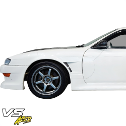 VSaero FRP MSPO Wide Body Fenders (front) 25mm for Nissan 240SX (S14) 1997-1998 image - 31