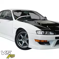 FRP MSPO Wide Body Fenders (front) 25mm > Nissan 240SX (S14) 1997-1998 image - 32
