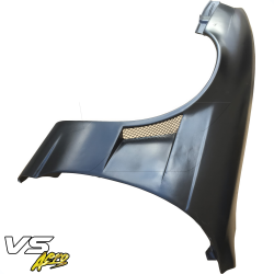 VSaero FRP MSPO Wide Body Fenders (front) 25mm for Nissan 240SX (S14) 1997-1998 image - 6