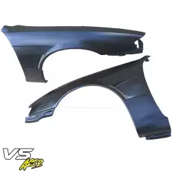 FRP MSPO Wide Body Fenders (front) 25mm > Nissan 240SX (S14) 1997-1998 image - 15