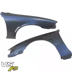 FRP MSPO Wide Body Fenders (front) 25mm > Nissan 240SX (S14) 1997-1998 image - 16