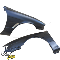 VSaero FRP MSPO Wide Body Fenders (front) 25mm for Nissan 240SX (S14) 1997-1998 image - 17